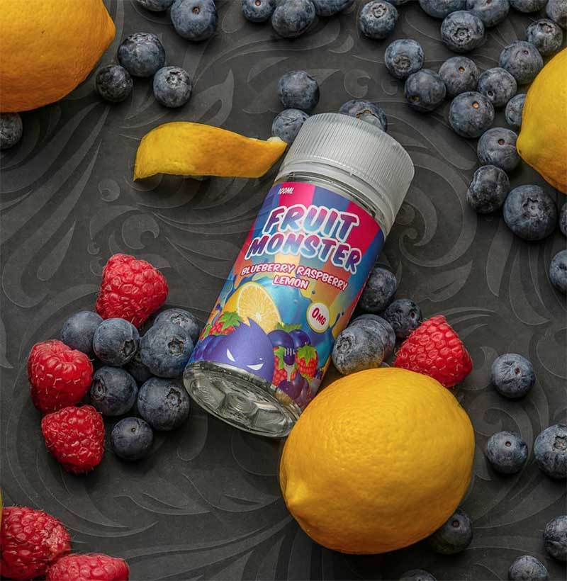 Blueberry Raspberry Lemon Fruit Monster Obsession Vape Store Egypt